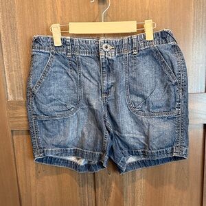 Eddie Bauer Blue Denim Jean Shorts